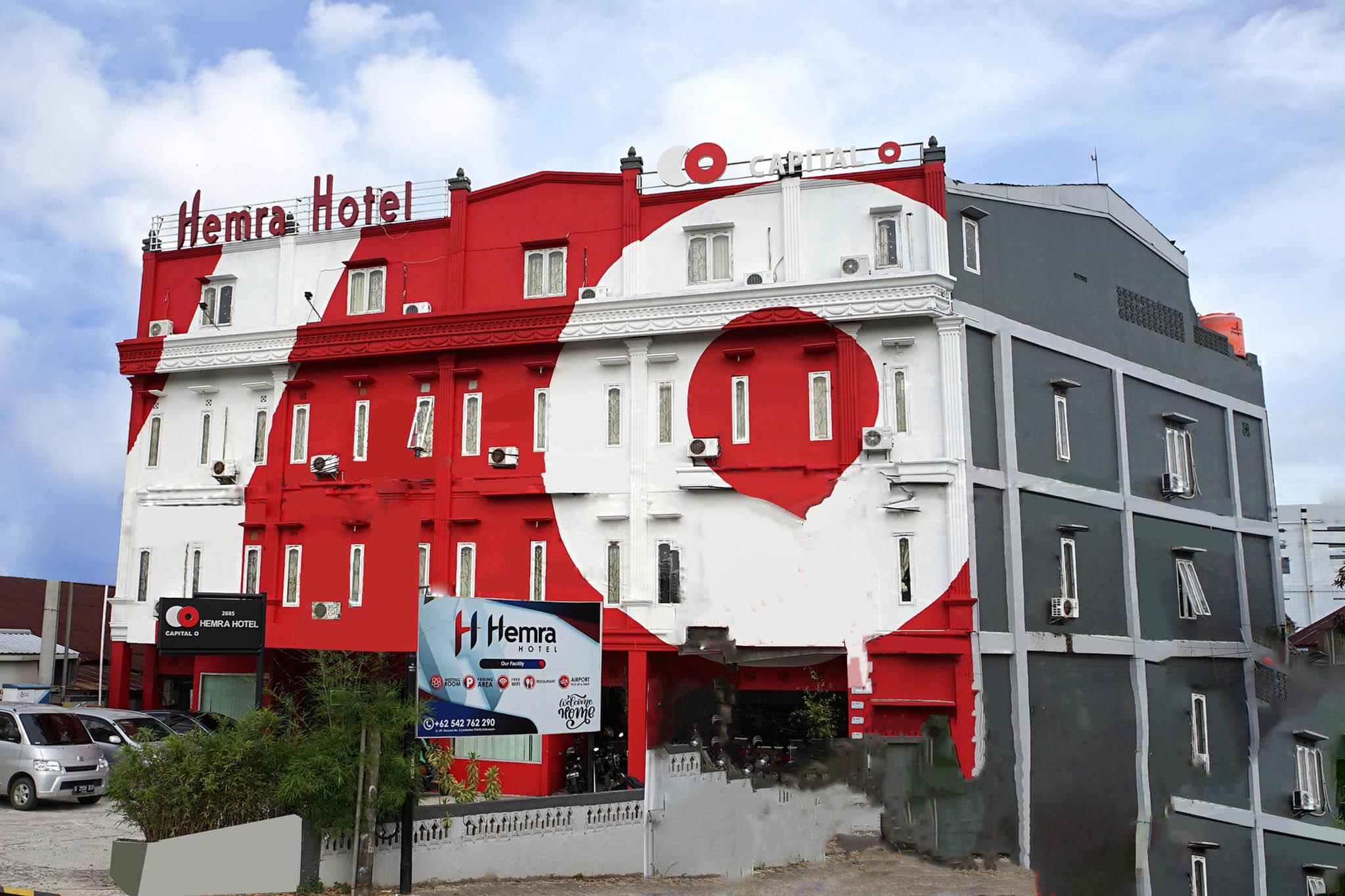 Capital O 2885 Hemra Hotel Balikpapan  Exteriör bild