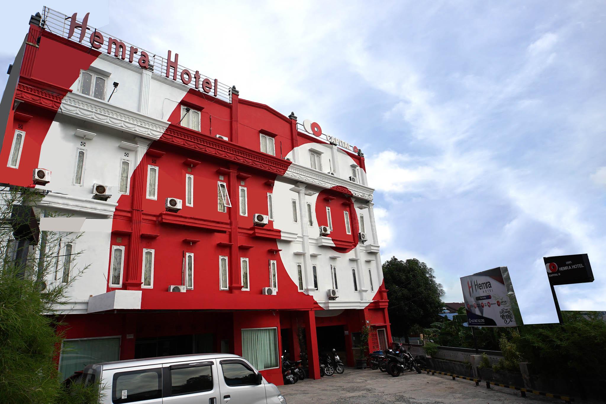 Capital O 2885 Hemra Hotel Balikpapan  Exteriör bild